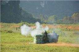 Trung đoàn 833 bắn chiến đấu cấp tiểu đội bộ binh năm 2024